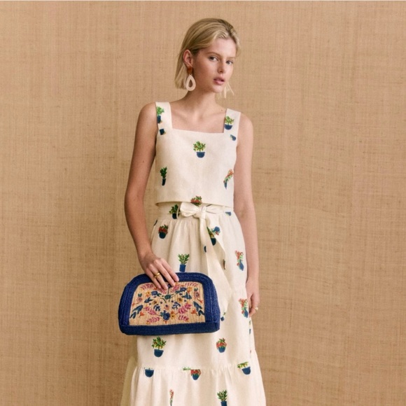 Sezane Marga Top Sézane X Momonì Jardini Size